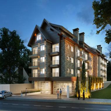 APARTAMENTOS NO TERRUÁ / localizado em Canela