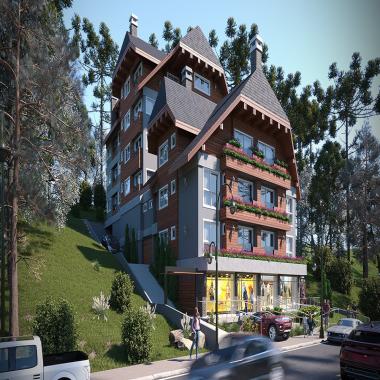 APARTAMENTOS NO SYRAH RESIDENZIALE / localizado em Gramado