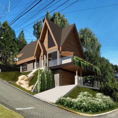 CASA VALE DAS COLINAS / Gramado
