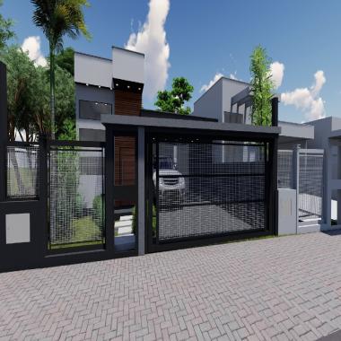 CASAS EM IGREJINHA / 2 casas com 134m² à 138m² de área privativa