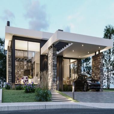 CASA ESTREMOSA EM GRAMADO / com 217.12m² de área privativa