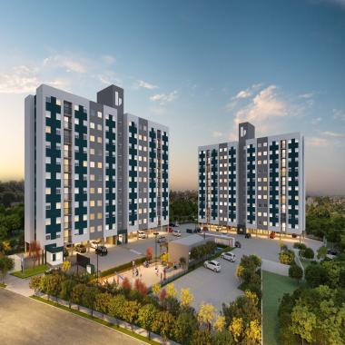 APARTAMENTOS NO RESIDENCIAL MONTE CRISTO EM NOVO HAMBURGO / de 47 à 49m² de área privativa