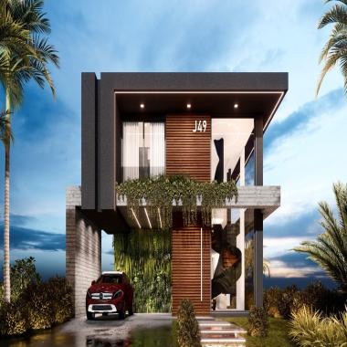 CASA EM CONDOMÍNIO J49 EM CAPÃO DA CANOA / mobiliada e decorada, COM 320,5 m²