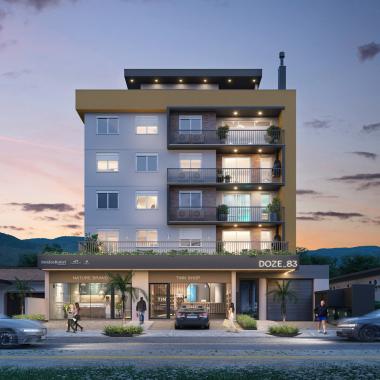 EMPREENDIMENTO DOZE_83, EM TRÊS COROAS / Com 44 apartamentos e 2 salas comerciais