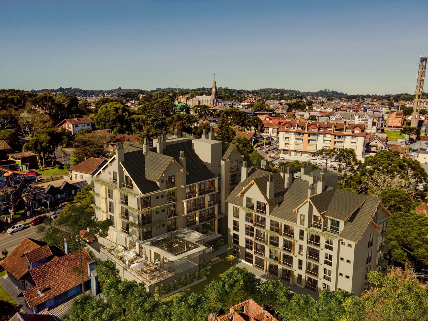 APARTAMENTOS NO BLEND RESIDENCIAL / de 62m² a 128m² privativos, localizado em Canela