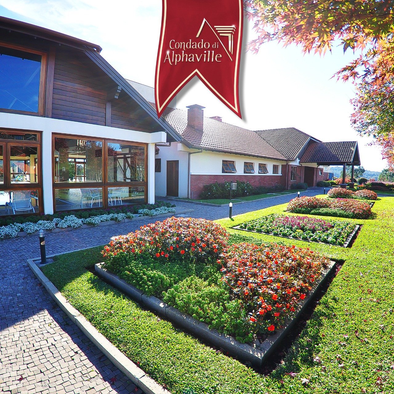 APARTAMENTOS NO CONDADO DI ALPHAVILLE / 1, 2 ou 3 dormitórios, em Gramado - RS