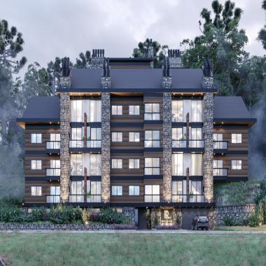APARTAMENTOS NO RELEVO / Plantas personalizáveis, 1 ou 2 quartos em Gramado - RS