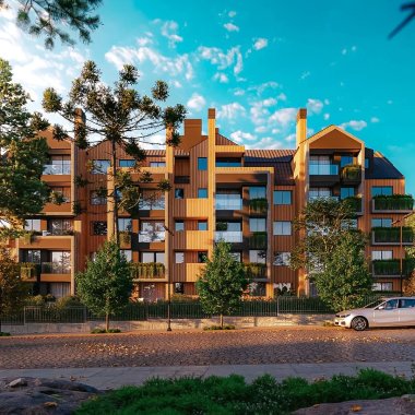 APARTAMENTOS NO MONTE SOLLARO / localizado em Canela
